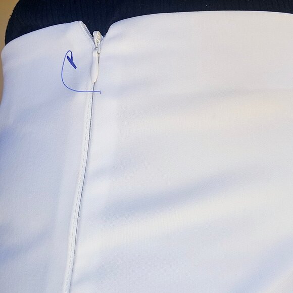 MANGO Women's Straight Pristine White Pants - Picture 4 of 8